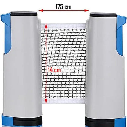 Smart Pong™ Ayarlanabilir Masa Tenisi Seti | Her Masayı Oyun Alanına Çevir